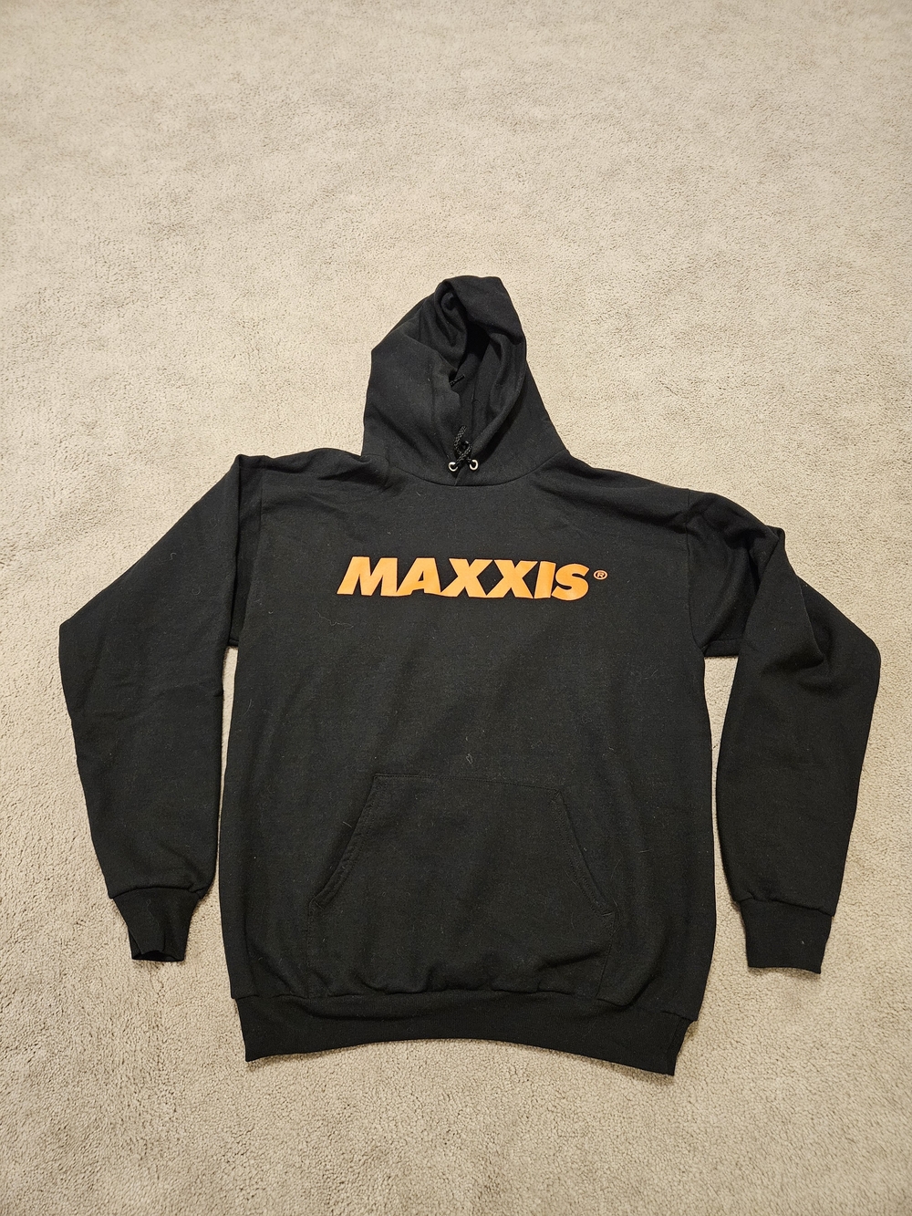 MAXXIS Black Crewneck Hoodie